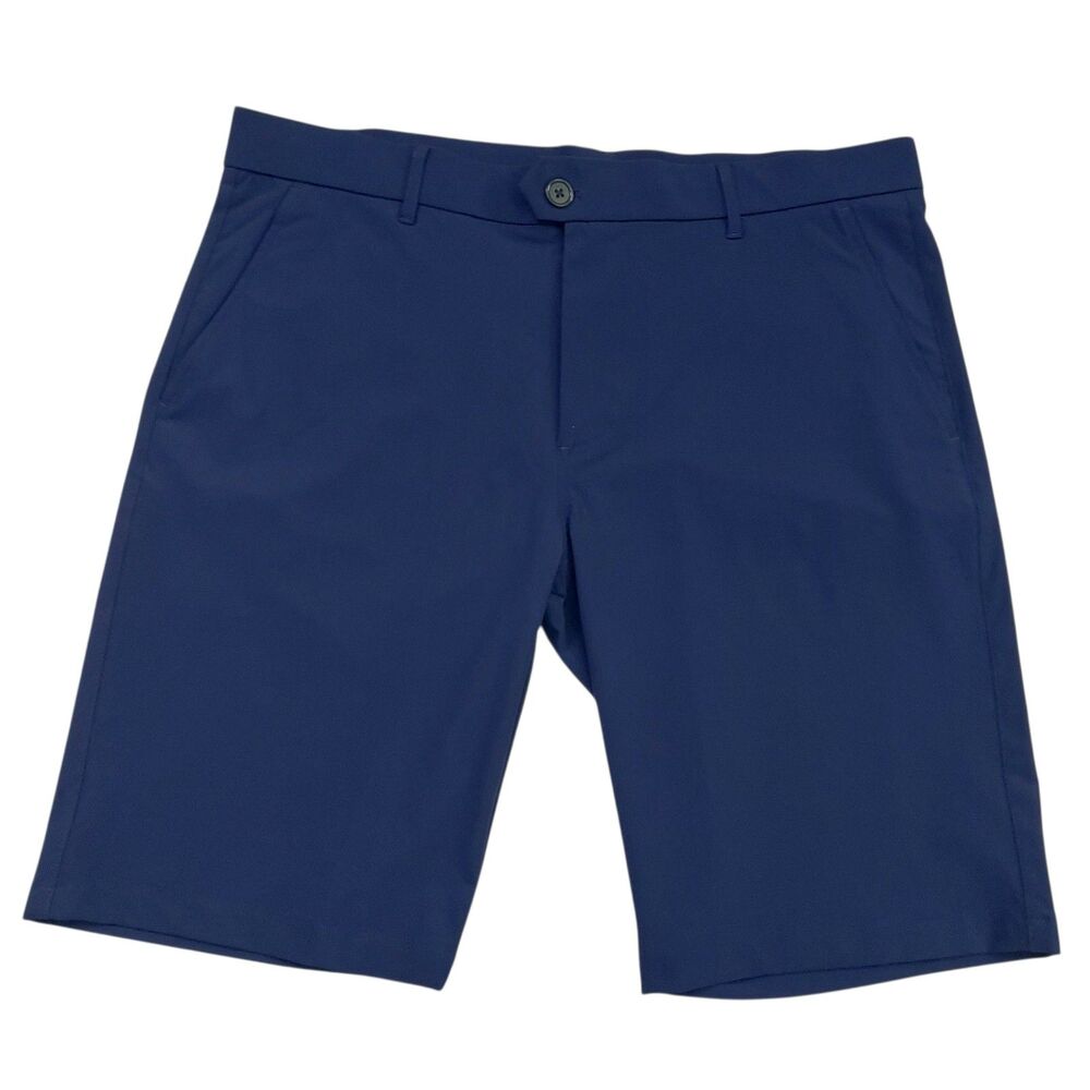 Greyson Mens 36 Navy Performance Shorts Stretch Athletic Casual Golf Tennis